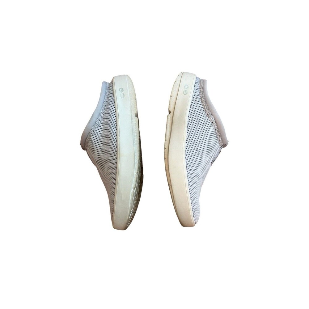 OOFOS OOcoozie Women's Sz 6.5 Sport Mule Lite White/purple Jade Lightweight - Picture 4 of 9